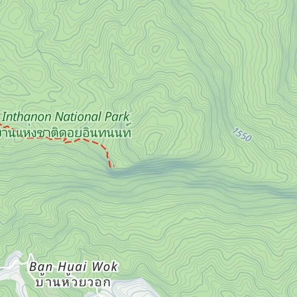 Map of Doi Hua Suea