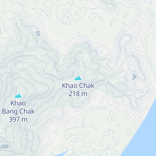 Map of Khao Chak