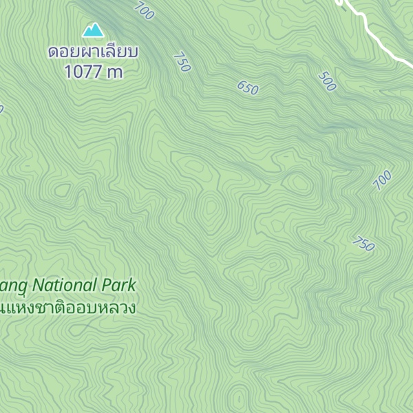 Map of Doi Pha Liap