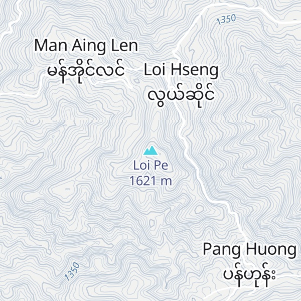 Map of Loi Pe