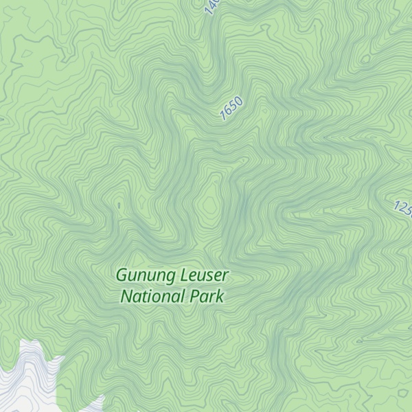 Map of Deleng Barus