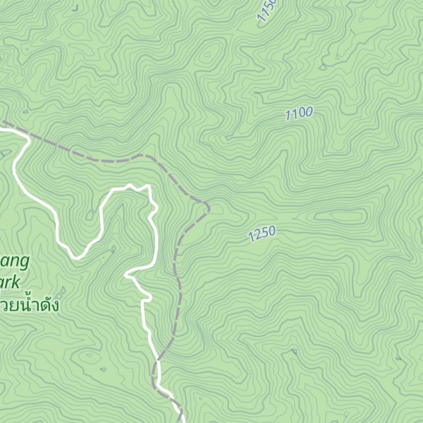 Map of Doi Kio Daeng