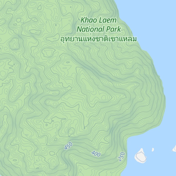 Map of เขาน้ำโจน