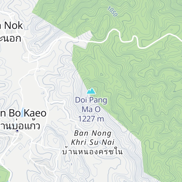 Map of Doi Pang Ma O
