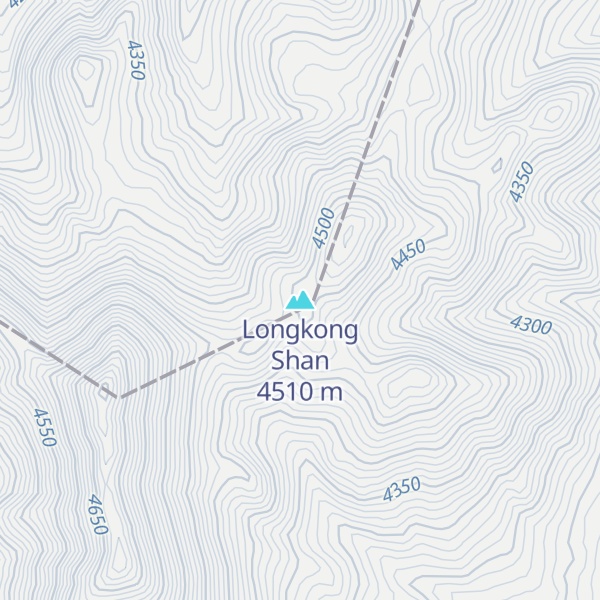 Map of Longkong Shan