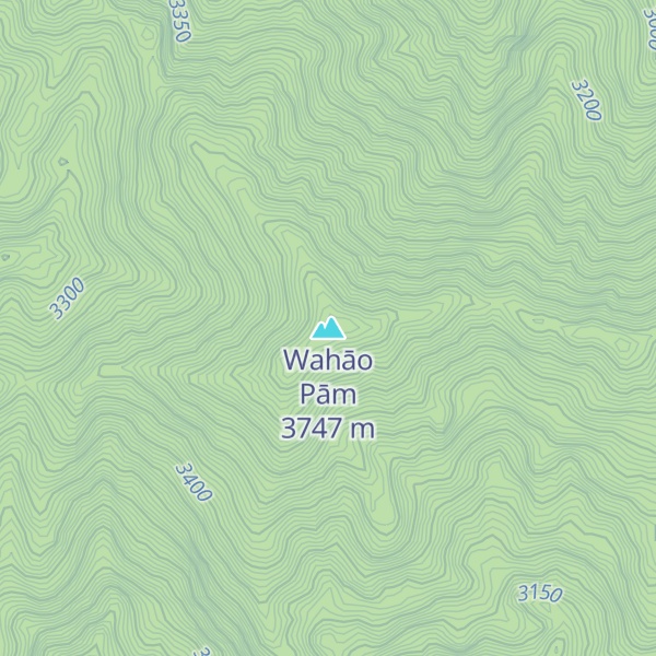 Map of Wahāo Pām
