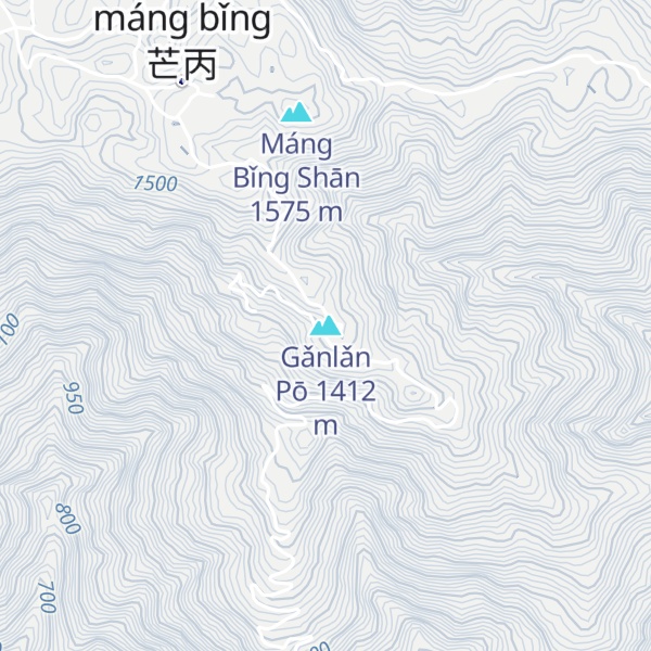 Map of Gǎnlǎn Pō