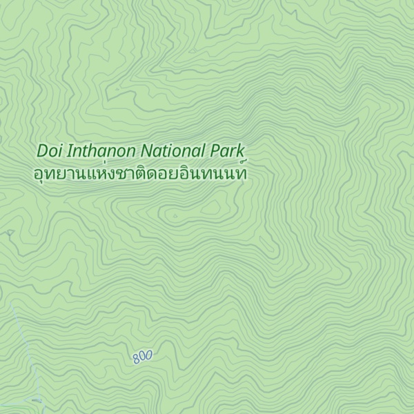 Map of Doi Lin Khu