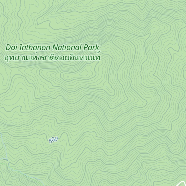 Map of Doi Huai Tat