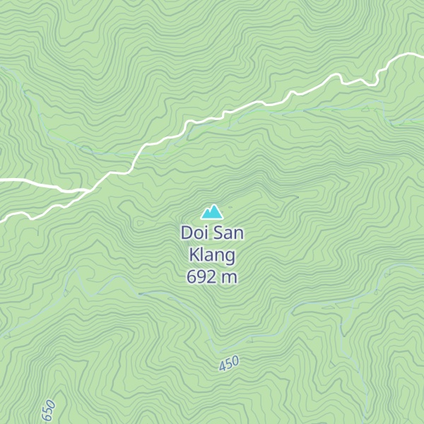 Map of Doi San Klang
