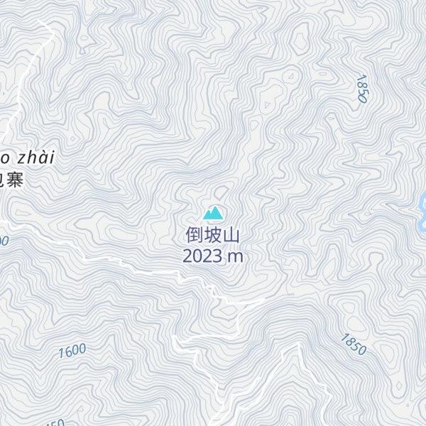 Map of 倒坡山
