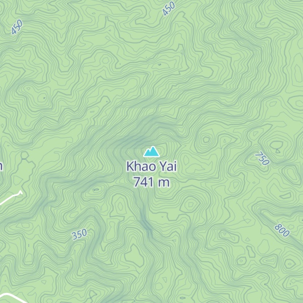 Map of Khao Yai