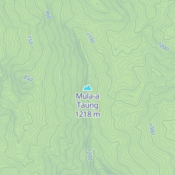 Map of Mula-a Taung