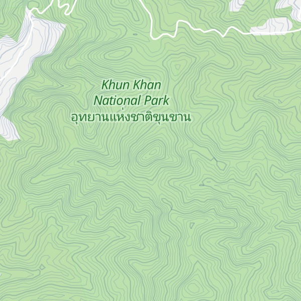 Map of Doi Khun Huai Luang