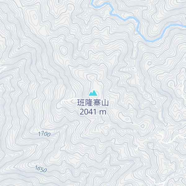 Map of 班隆寨山