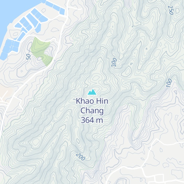 Map of Khao Hin Chang