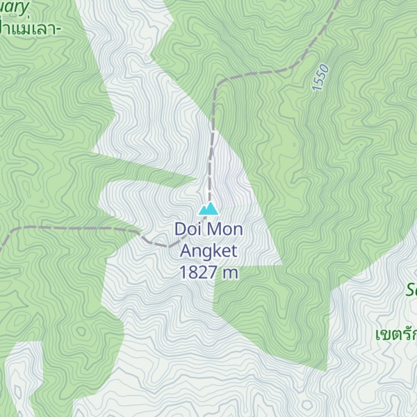 Map of Doi Mon Angket
