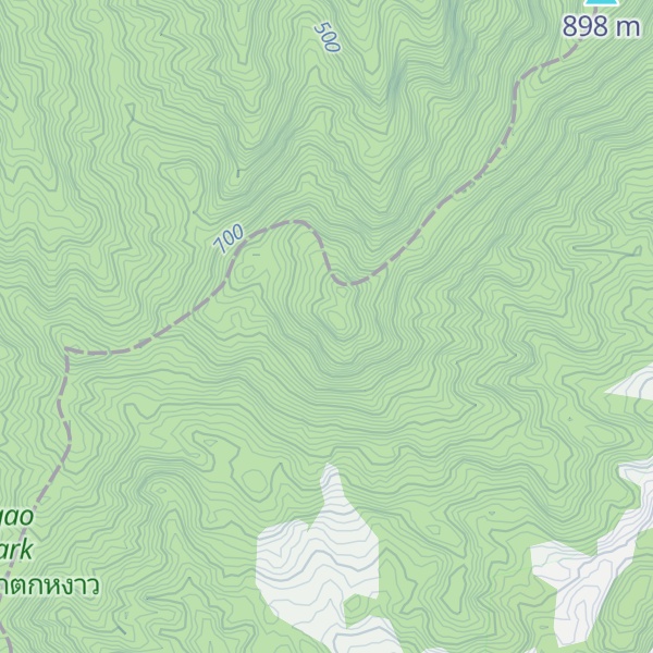 Map of Khao Nom Sao