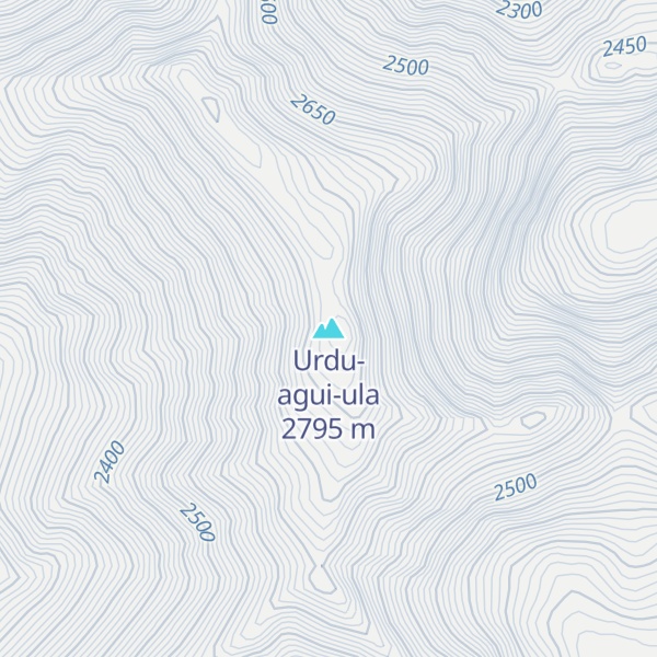Map of Urdu-agui-ula