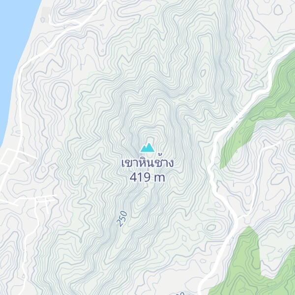 Map of เขาหินช้าง