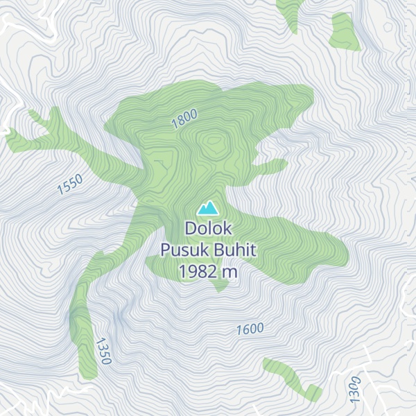 Map of Dolok Pusuk Buhit