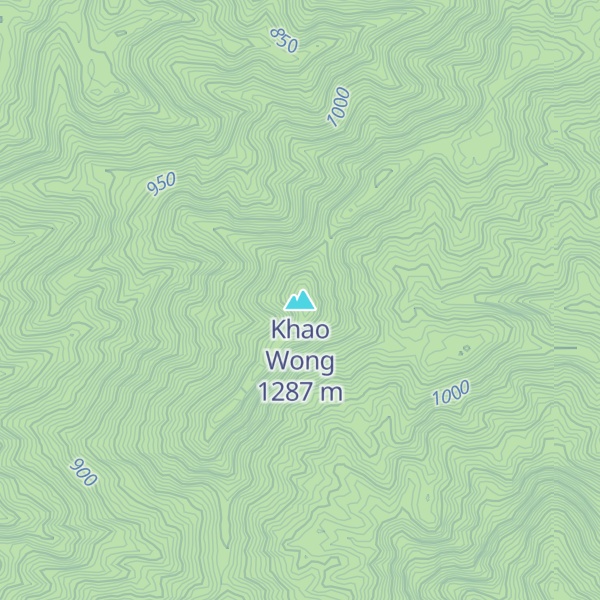 Map of Khao Wong