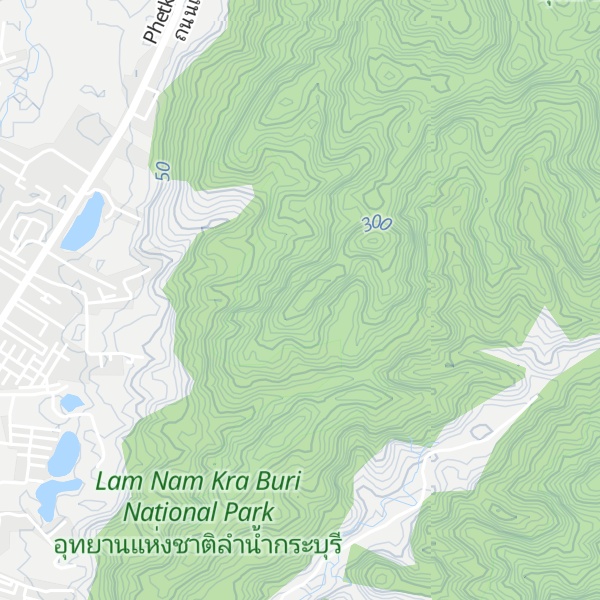 Map of Khao Lum Than