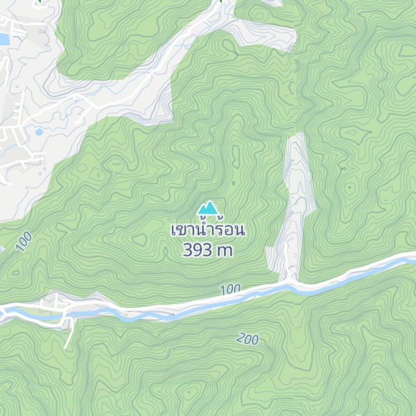 Map of เขาน้ำร้อน