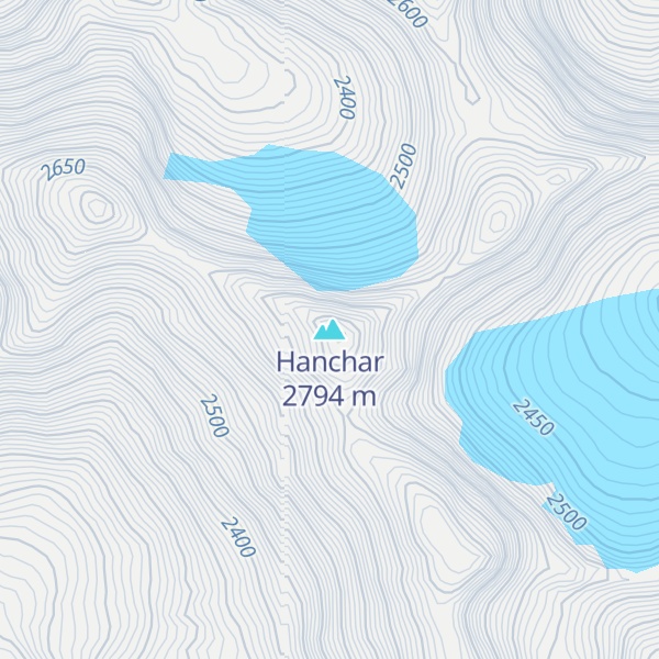 Map of Hanchar