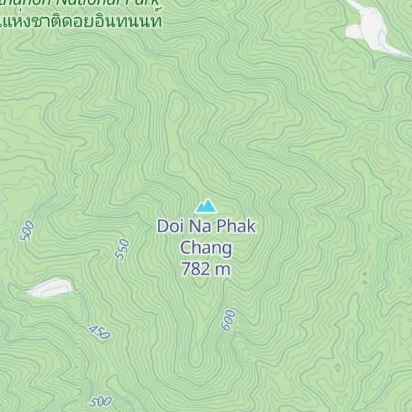Map of Doi Na Phak Chang
