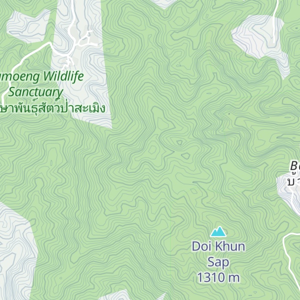 Map of Doi Kio Muet
