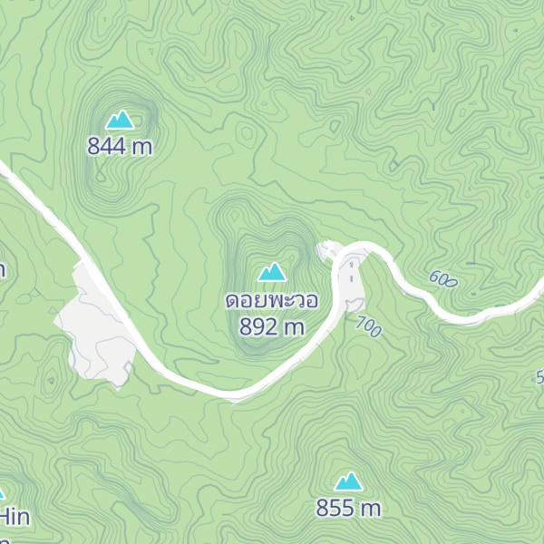 Map of ดอยพะวอ