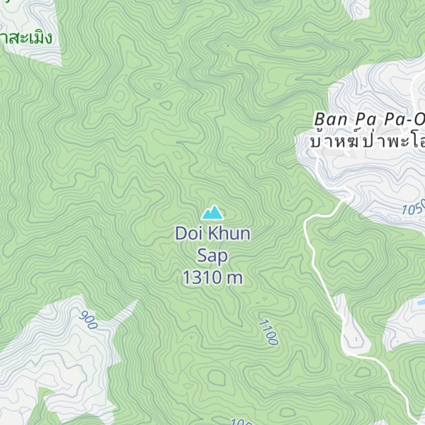 Map of Doi Khun Sap
