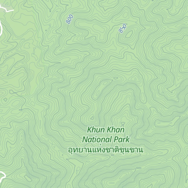 Map of Doi Pha Tai