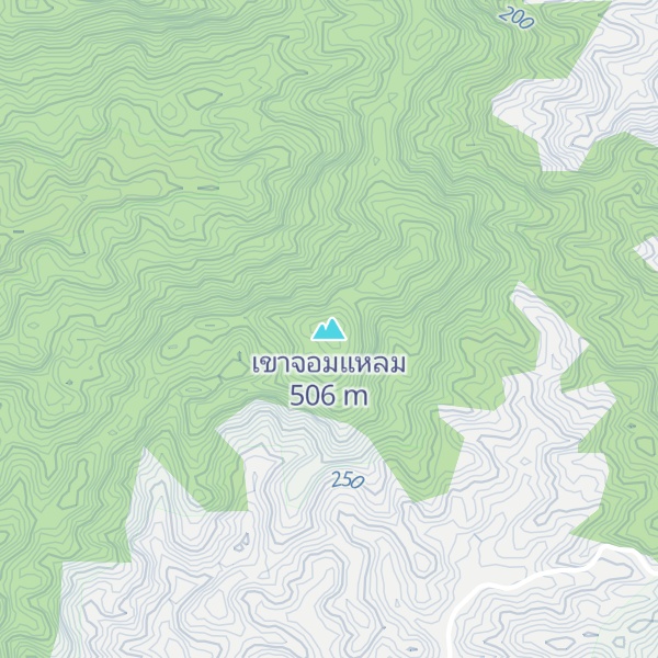 Map of เขาจอมแหลม