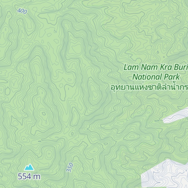 Map of Khao Chom Laem