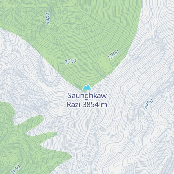 Map of Saunghkaw Razi