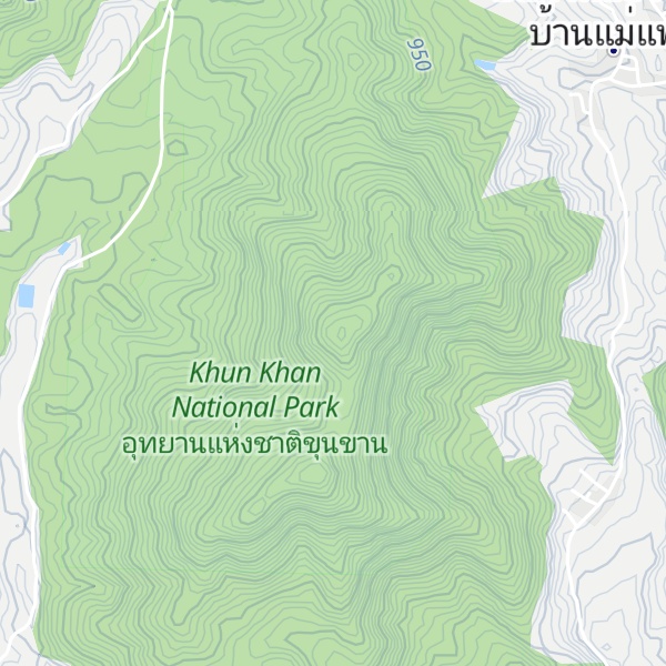 Map of Doi San Klang