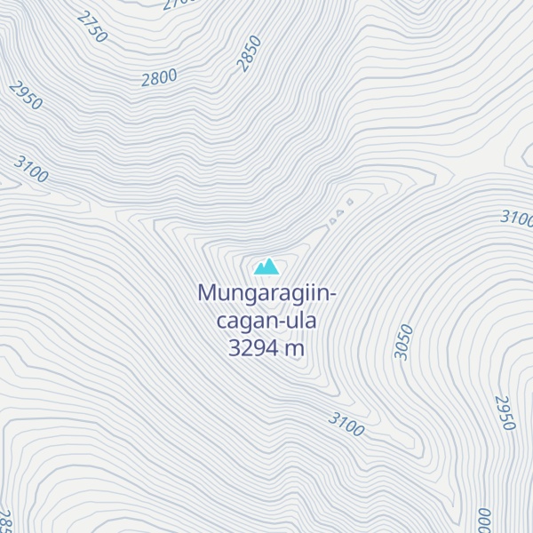 Map of Mungaragiin-cagan-ula