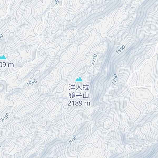 Map of 洋人拉镜子山