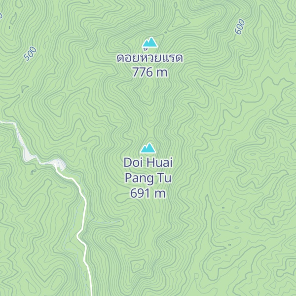 Map of Doi Huai Pang Tu