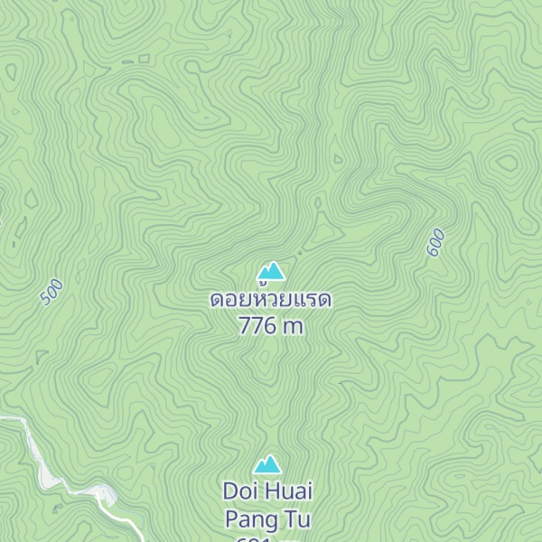 Map of ดอยห้วยแรด