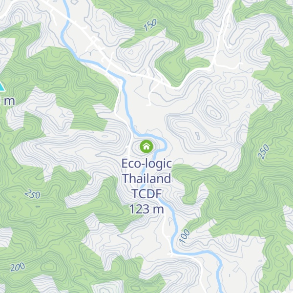 Map of Eco-logic Thailand TCDF