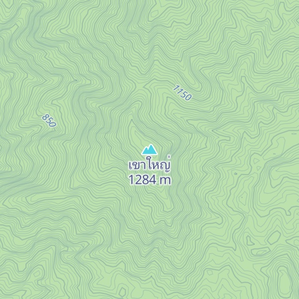 Map of เขาใหญ่