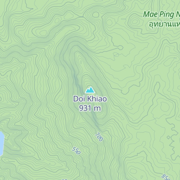 Map of Doi Khiao