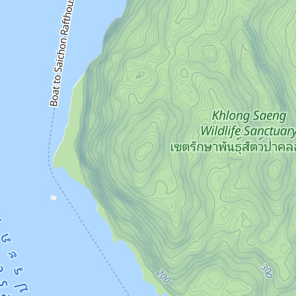 Map of Khao Na Ta