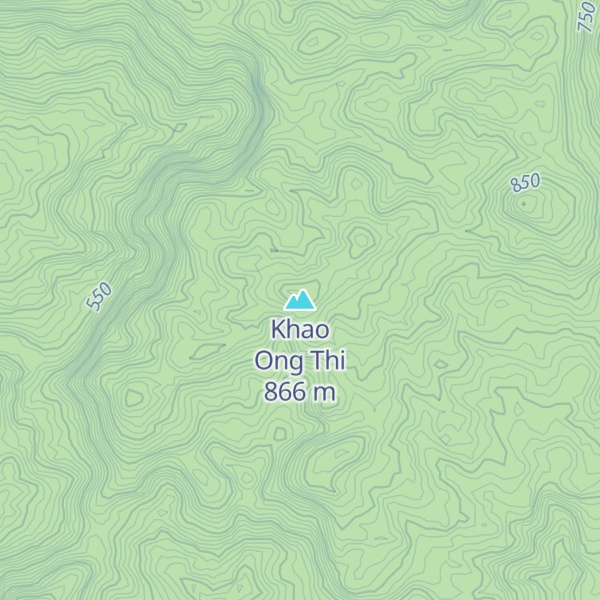 Map of Khao Ong Thi