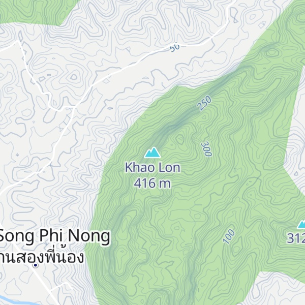 Map of Khao Lon