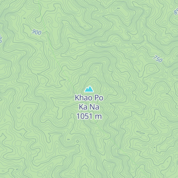 Map of Khao Po Ka Na