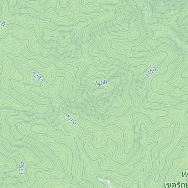Map of Doi Peng Huai Hom